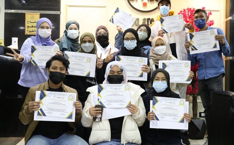 نقابة أسنان اسكندرية نظمت دورة (Endo Rotary) لطلبة ماليزيين