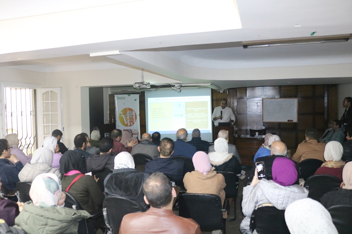 صور.. من اليوم العلمي للدكتور أحمد حليم أيوب والدكتور أمير الراوي