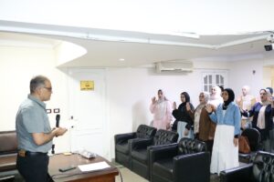 صور.. أداء القسم للأطباء من دفعة 2024